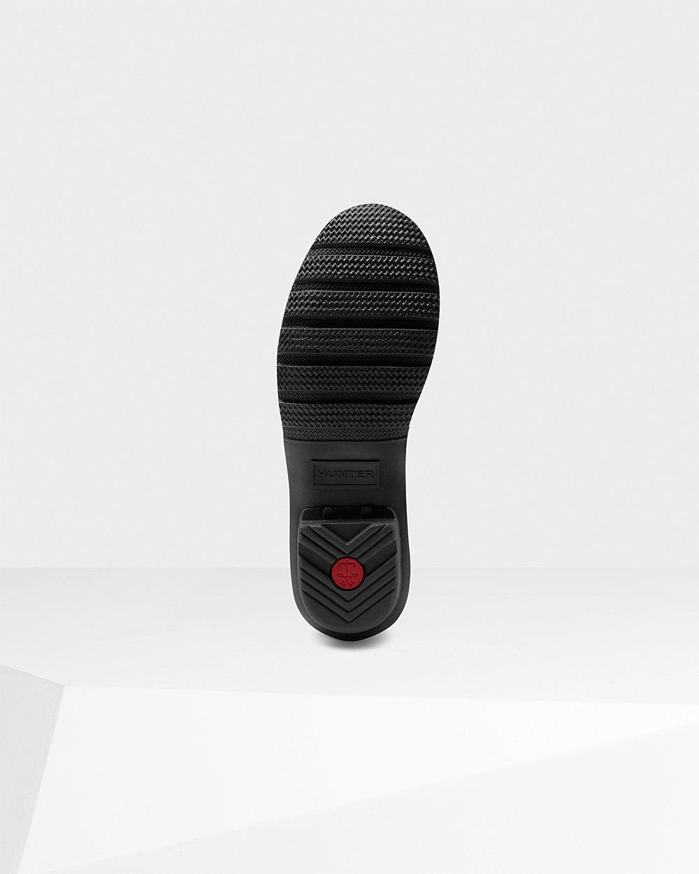 Galochas Curtas Hunter Feminina Pretas - Original Exploded Logo - 39IDMXONC